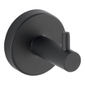 WENKO 24232100 - BOSIO BLACK Hook 5.5 x 5.5 cm stainless steel/silver