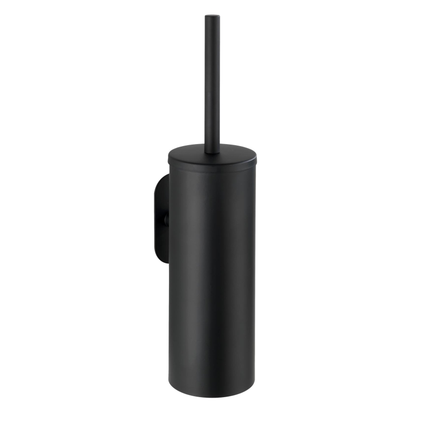 WENKO 24289100-WC TURBO-LOC OREA BLACK toilet brush 9 x 39.5 cm stainless steel/black