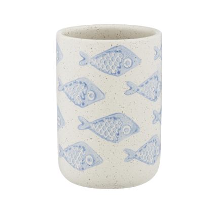 WENKO 24310100 - AQUAMARIN Tumbler 8 x 11 cm, Beige