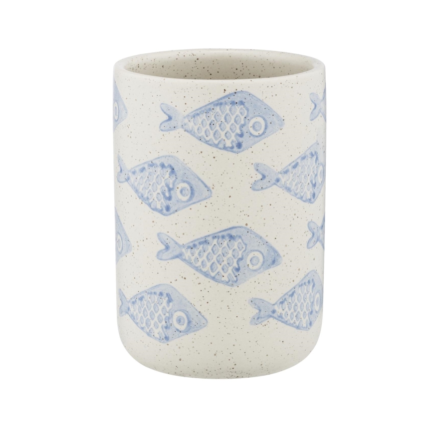 WENKO 24310100 - AQUAMARIN Tumbler 8 x 11 cm, Beige
