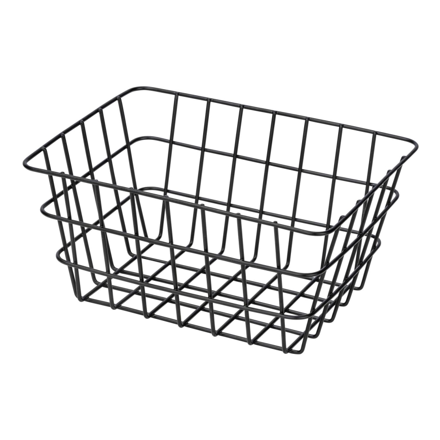 WENKO 24371100 - VIANA Basket, 18 x 25 cm, Black
