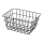 WENKO 24371100 - VIANA Basket, 18 x 25 cm, Black