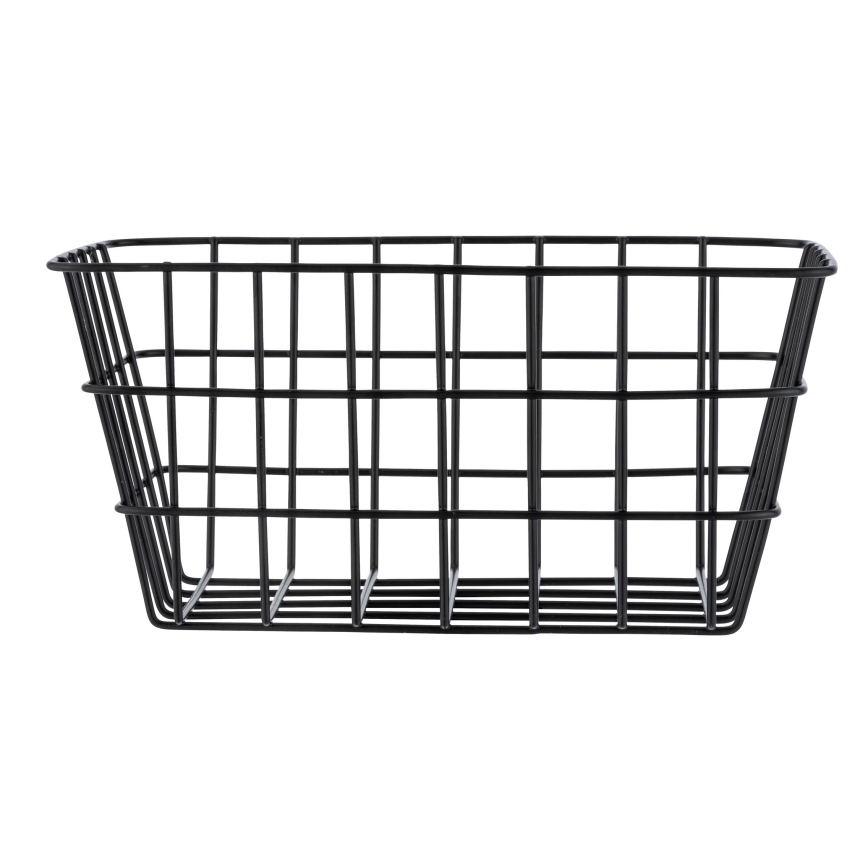 WENKO 24371100 - VIANA Basket, 18 x 25 cm, Black