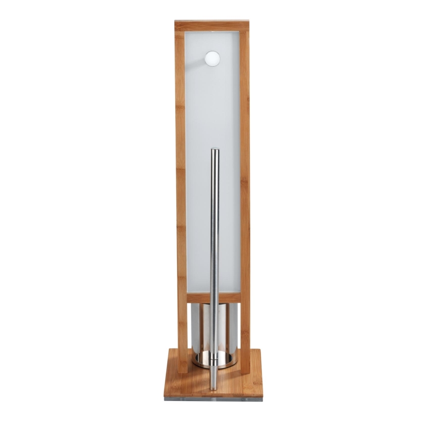 WENKO 24391100 - RIVALTA toilet brush 18x70 cm brown/white/black