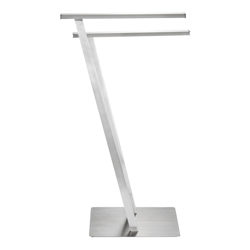 WENKO 24397100 - LIRIO Towel Rail 20 x 76.5 cm stainless steel, satin finish