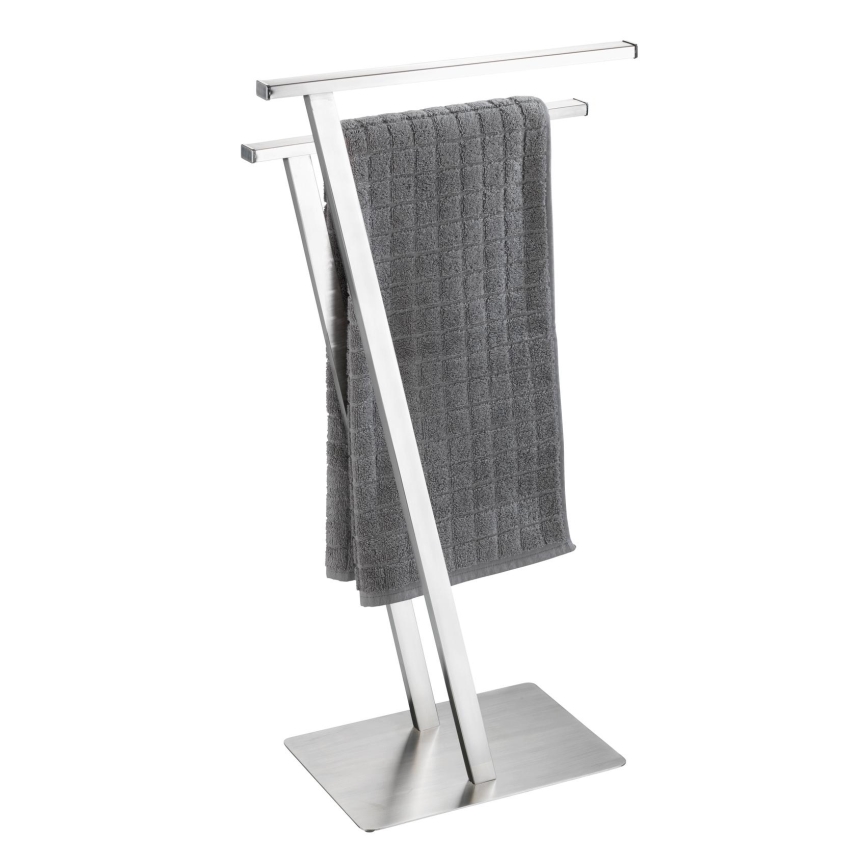 WENKO 24397100 - LIRIO Towel Rail 20 x 76.5 cm stainless steel, satin finish