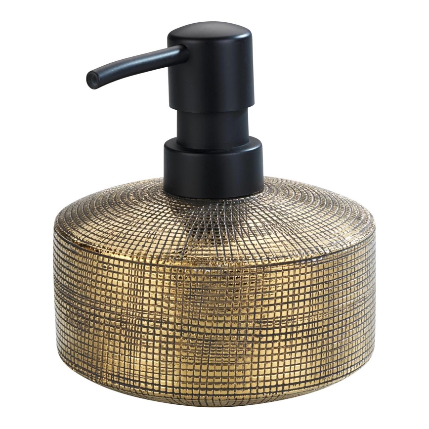 WENKO 24401100 - RIVARA Soap Dispenser, 400 ml, Gold