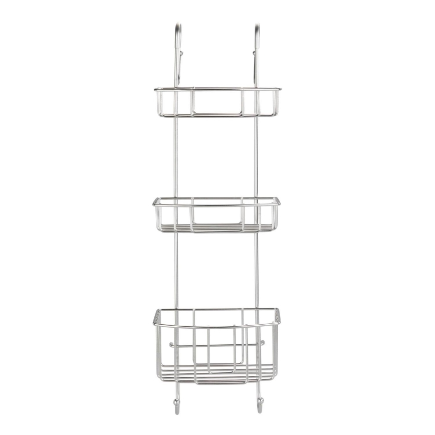 WENKO 24422100 - OLESI Shelf 22.5 x 70 cm stainless steel/silver
