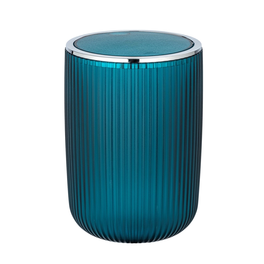WENKO 24483100 - AGROPOLI Storage Basket 19 x 27 cm, Turquoise