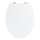 WENKO 24516100-WC Toilet seat 300/350 KG WC-SEATS 37x44,5 cm white/silver