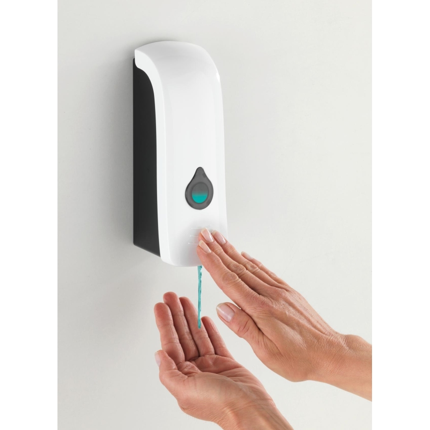 WENKO 24588100-Soap Dispenser RANERA 740 ml white/black