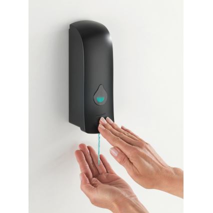 WENKO 24589100-RANERA Soap Dispenser 740 ml Black