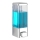 WENKO 24593100 - ISTRES Soap Dispenser, 320 ml, Glossy Chrome/Clear