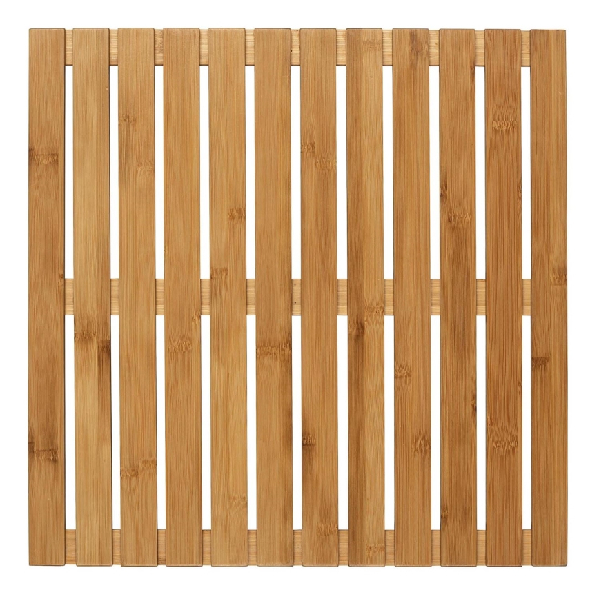 WENKO 24610100 - BAMBUSA Mat 50 x 50 cm, Brown