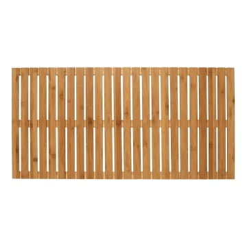 WENKO 24611100 - BAMBUSA Bamboo Doormat 100x50 cm Brown
