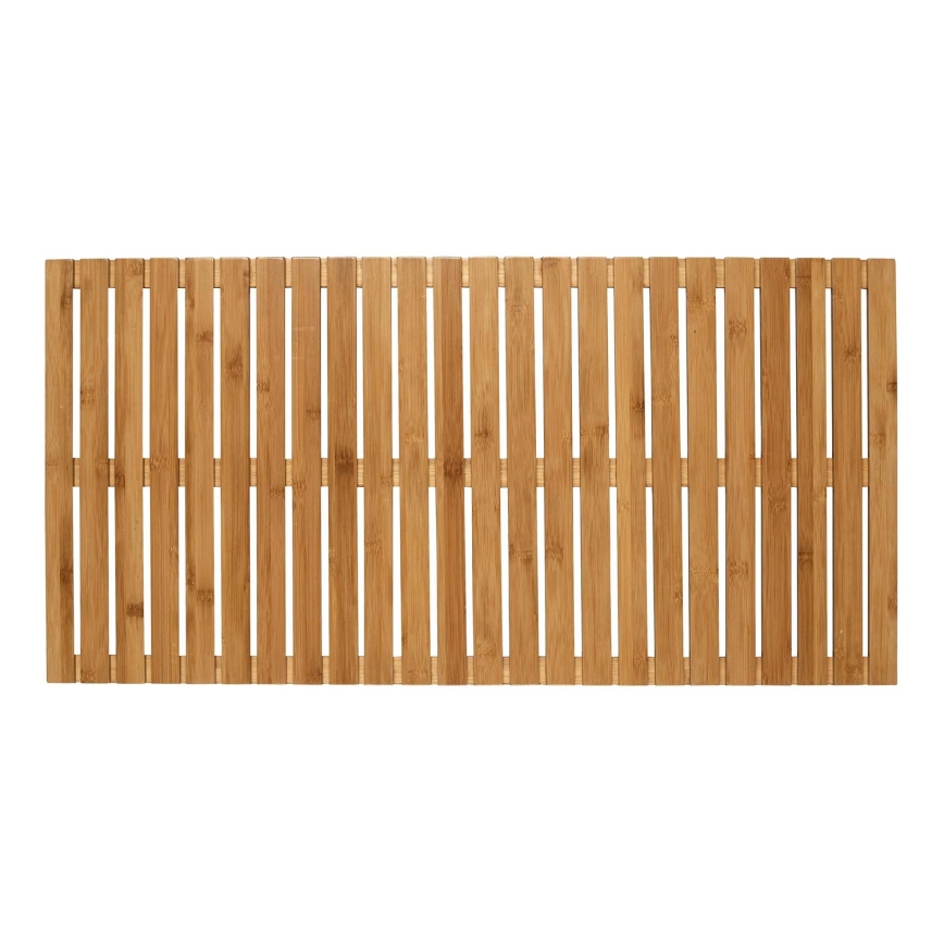 WENKO 24611100 - BAMBUSA Bamboo Doormat 100x50 cm Brown