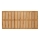WENKO 24611100 - BAMBUSA Bamboo Doormat 100x50 cm Brown