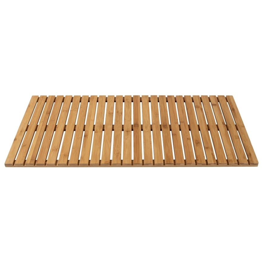 WENKO 24611100 - BAMBUSA Bamboo Doormat 100x50 cm Brown
