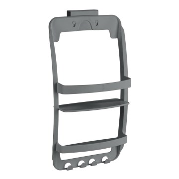 WENKO 24633100 - UNIVERSAL Shelf 26 x 54.5 cm, Anthracite