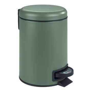 WENKO 24636100 - LEMAN Basket 17x25 cm green/black