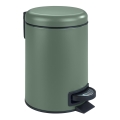 WENKO 24636100 - LEMAN Bin 17x25 cm green/black