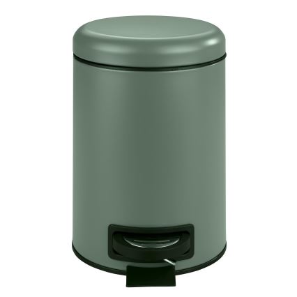 WENKO 24636100 - LEMAN Bin 17x25 cm green/black