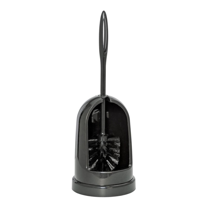 WENKO 24637100 - STANDARD Toilet Brush 14 x 40 cm, Black