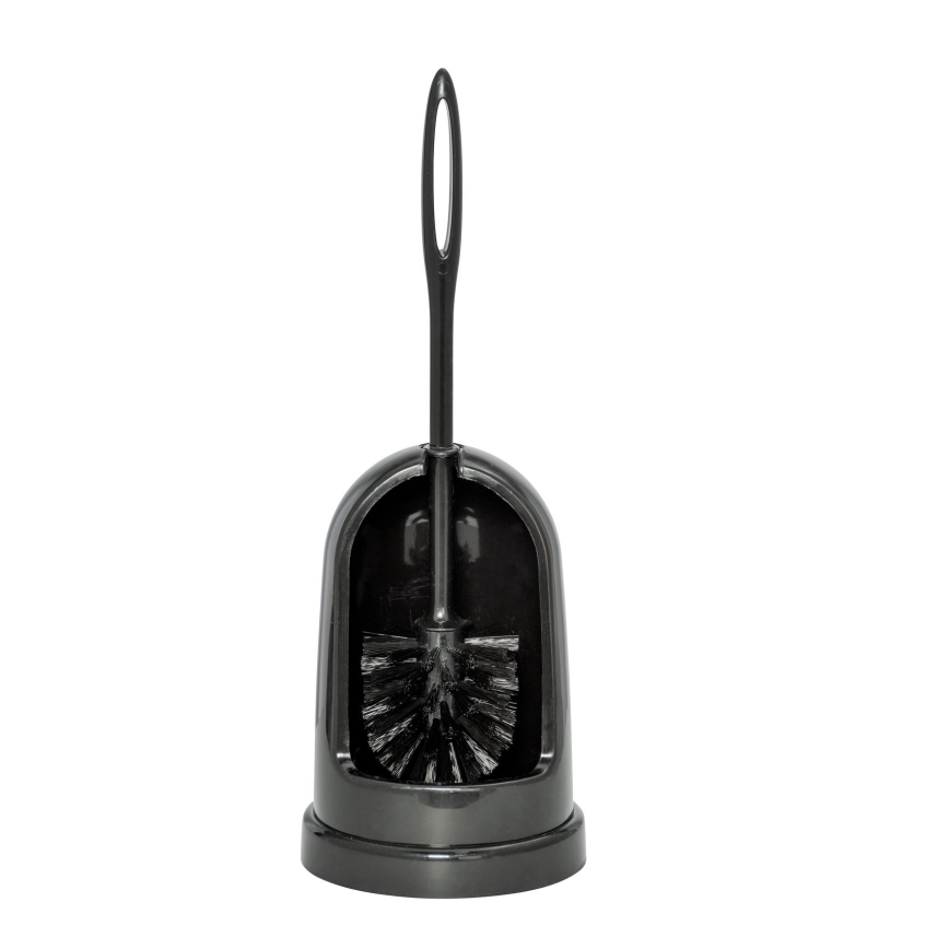 WENKO 24637100 - STANDARD Toilet Brush 14 x 40 cm, Black