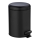 WENKO 24681100 - LEMAN Waste Bin 21 x 24 cm, Black