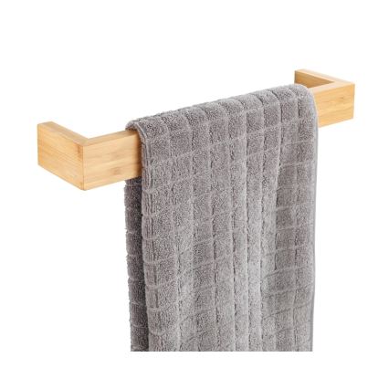 WENKO 24741100 - BAMBUSA Towel Holder 40x9 cm Brown