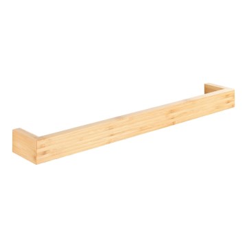 WENKO 24742100 - BAMBUSA Towel Rail 60 x 9 cm, Brown