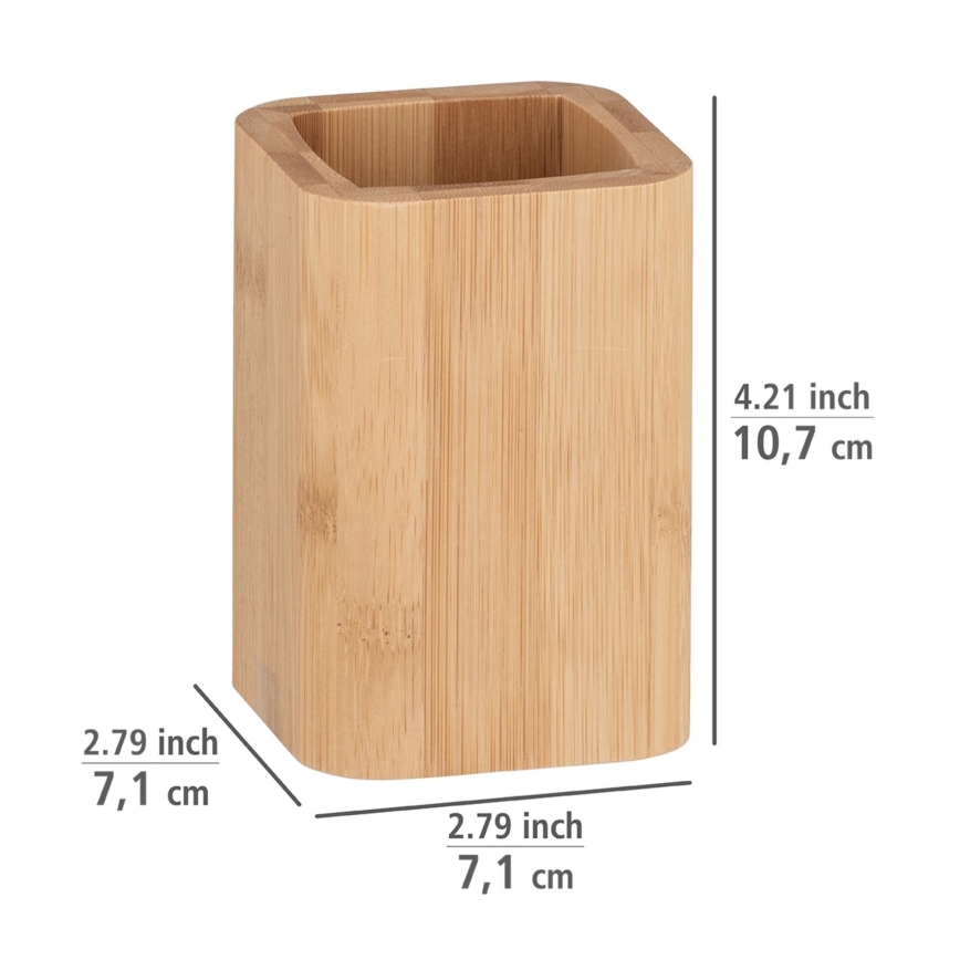 WENKO 24746100 - BAMBUSA Cup 7.1 x 10.7 cm Brown