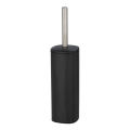 WENKO 24778100 - ALASSIO Toilet Brush 9.3 x 39.2 cm Stainless Steel/Black