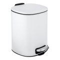 WENKO 24779100 - ALASSIO Bin 20,5x27 cm white/black