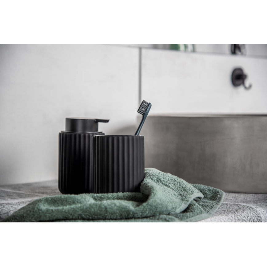 WENKO 24803100 - BELLUNO Tumbler 8x11 cm Black