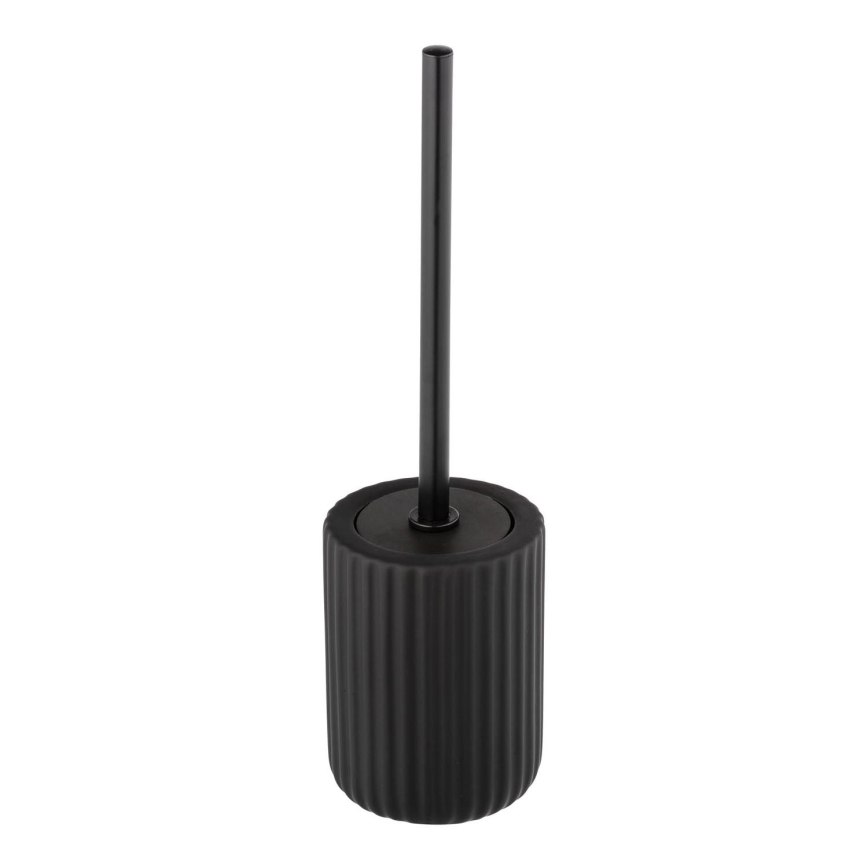 WENKO 24805100 - BELLUNO Toilet Brush 11.5 x 42 cm Black