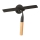 WENKO 24834100 - Bamboo Squeegee 24,5x17 cm stainless steel/black/brown