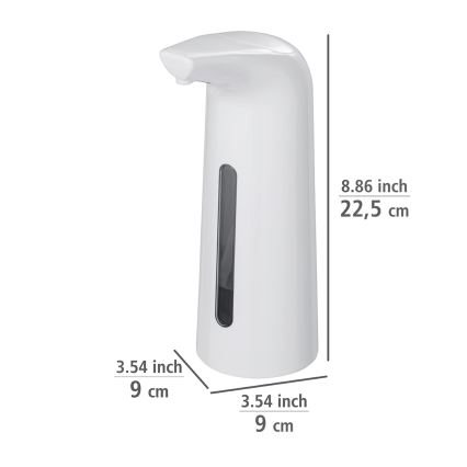 WENKO 24841100-LARINO Soap Dispenser 9x21,5 cm White