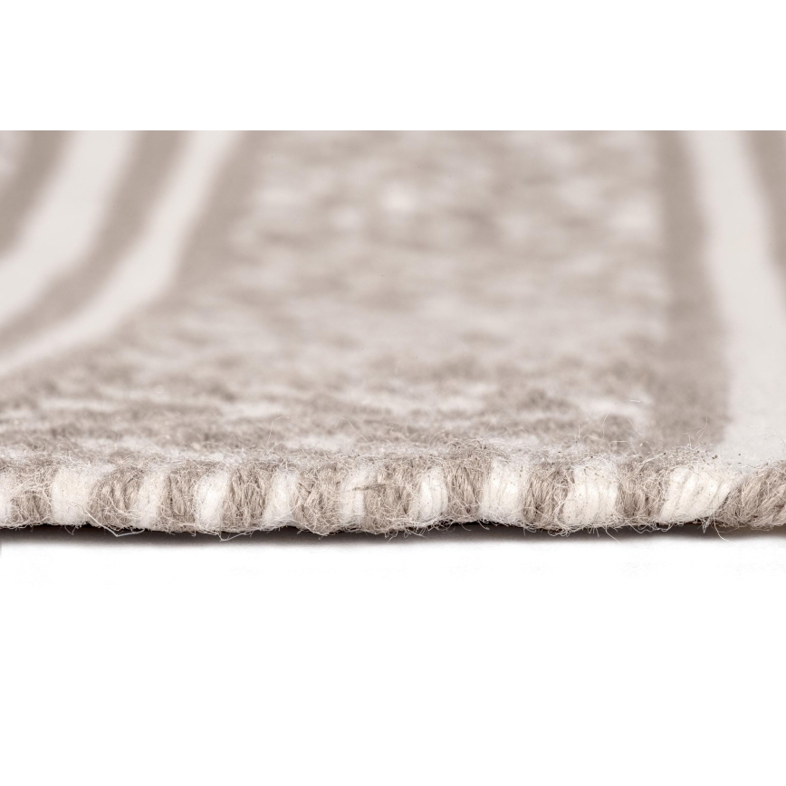 WENKO 24868100-Bath Mat SHAKI 50x80 cm beige/white