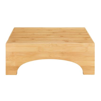 WENKO 24870100 - BAMBUSA Stool 40x30 cm brown