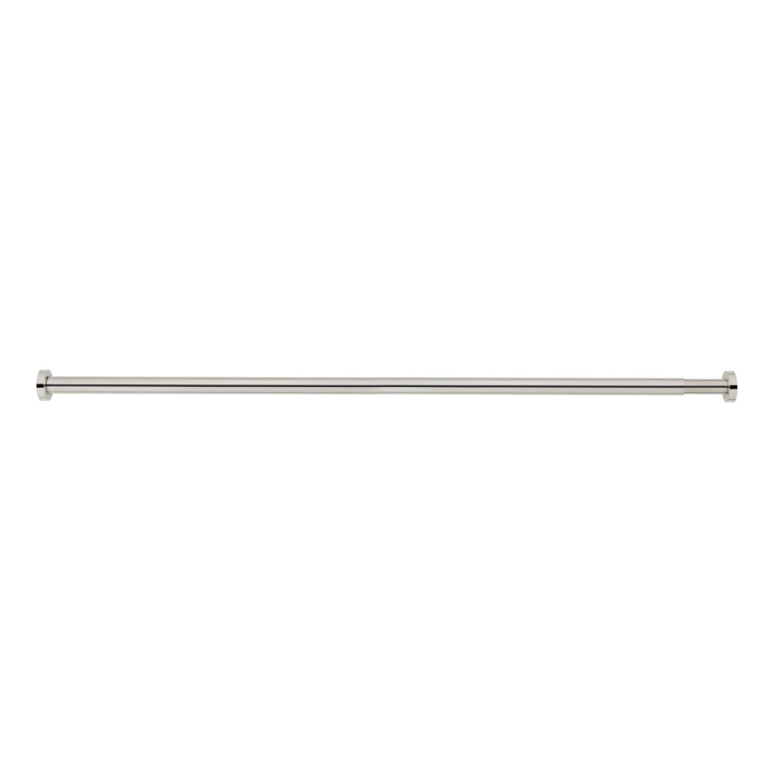 WENKO 24888100 - LUZ Shower Rail 185 x 2.8 cm, stainless steel/polished chrome