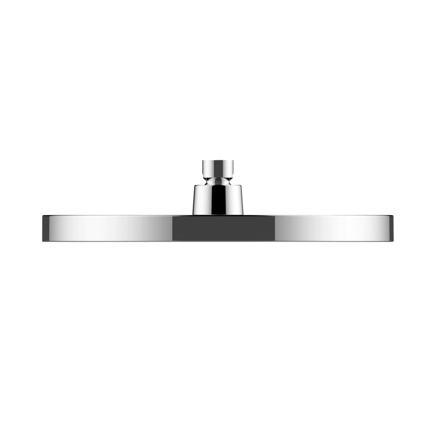 WENKO 24910100 - SOFTWATER shower head 26x26 cm polished chrome/black