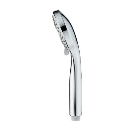 WENKO 24918100 - BASIC LINE Shower Head 9.5 x 9.5 cm, Glossy Chrome/Silver