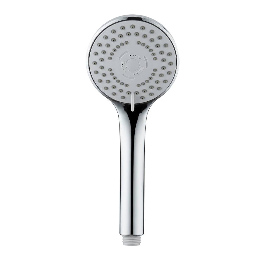 WENKO 24918100 - BASIC LINE Shower Head 9.5 x 9.5 cm, Glossy Chrome/Silver