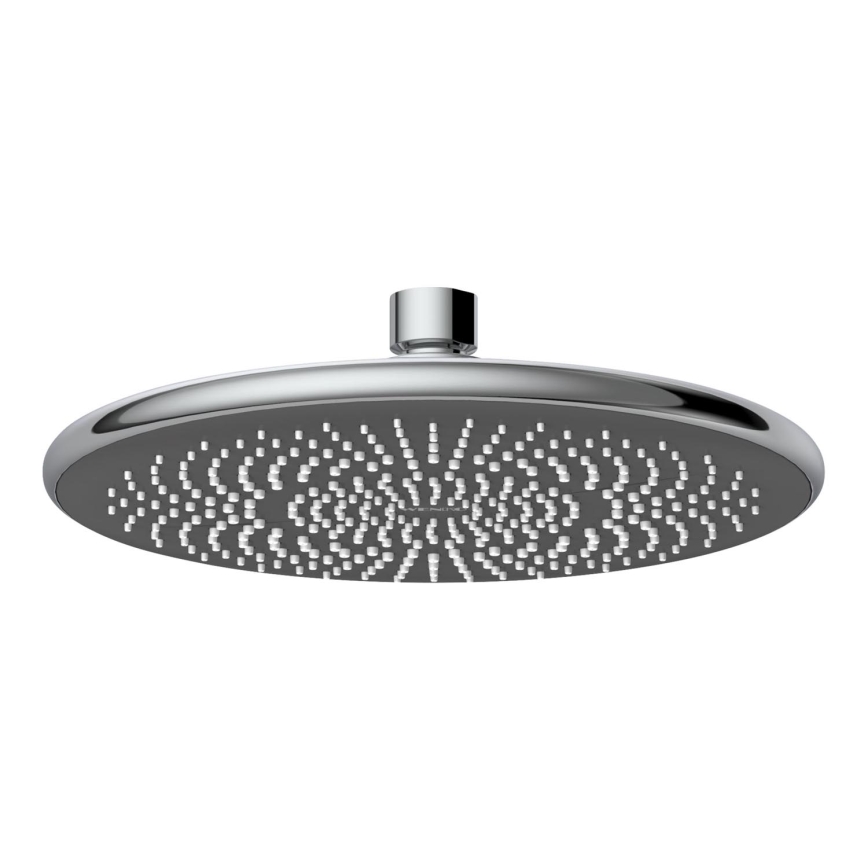 WENKO 24926100 - Shower head WATERSAVING SYSTEM 22.5 x 22.5 cm polished chrome/grey