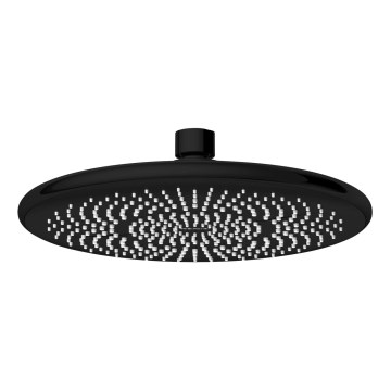 WENKO 24927100 - Shower head WATERSAVING SYSTEM 22.5 x 22.5 cm black