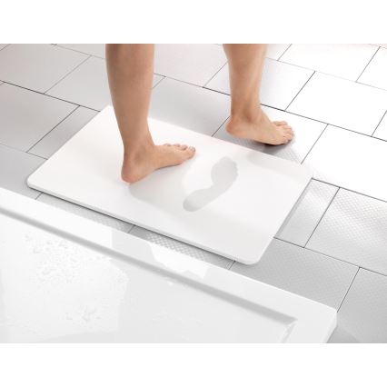 WENKO 24935100-SIMI Mat 39x60 cm White