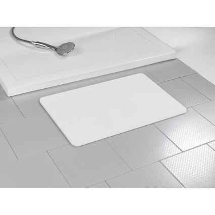 WENKO 24935100-SIMI Mat 39x60 cm White