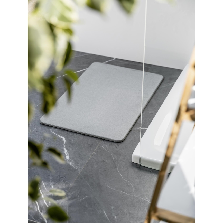 WENKO 24936100 - SIMI Mat 39 x 60 cm, Grey