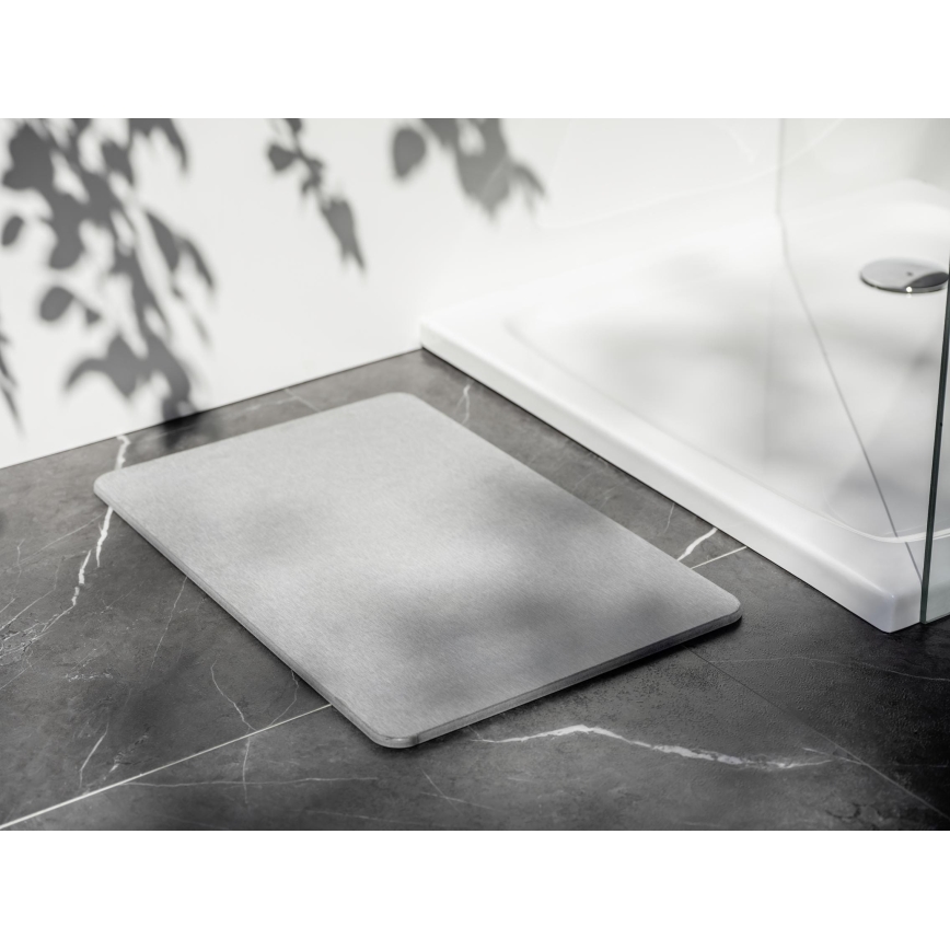 WENKO 24936100 - SIMI Mat 39 x 60 cm, Grey